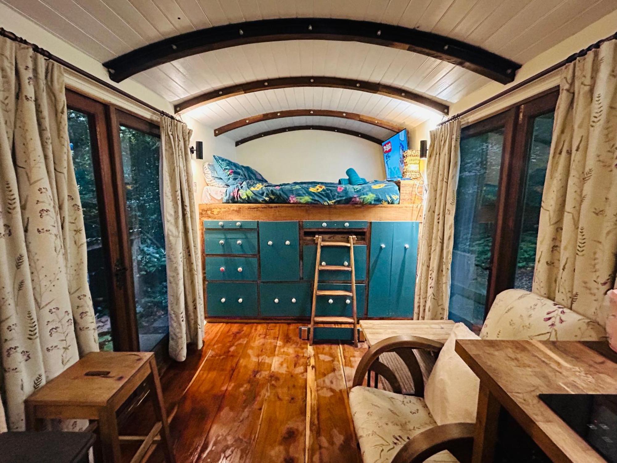 הוילה Glasbury The Railway Carriage - Blue מראה חיצוני תמונה