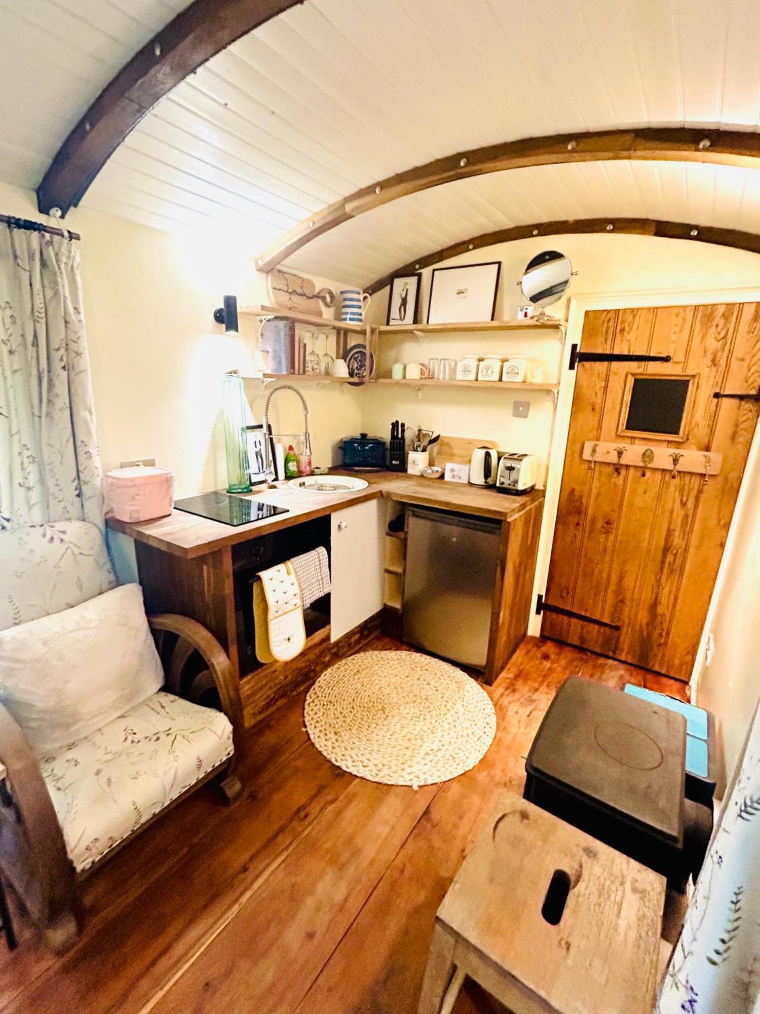 הוילה Glasbury The Railway Carriage - Blue מראה חיצוני תמונה